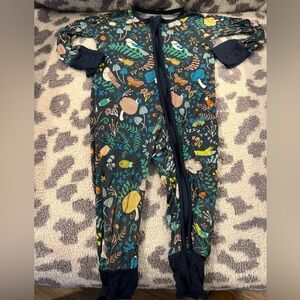 Little Sleepies Midnight Woodland Zippy - 3-6 Months